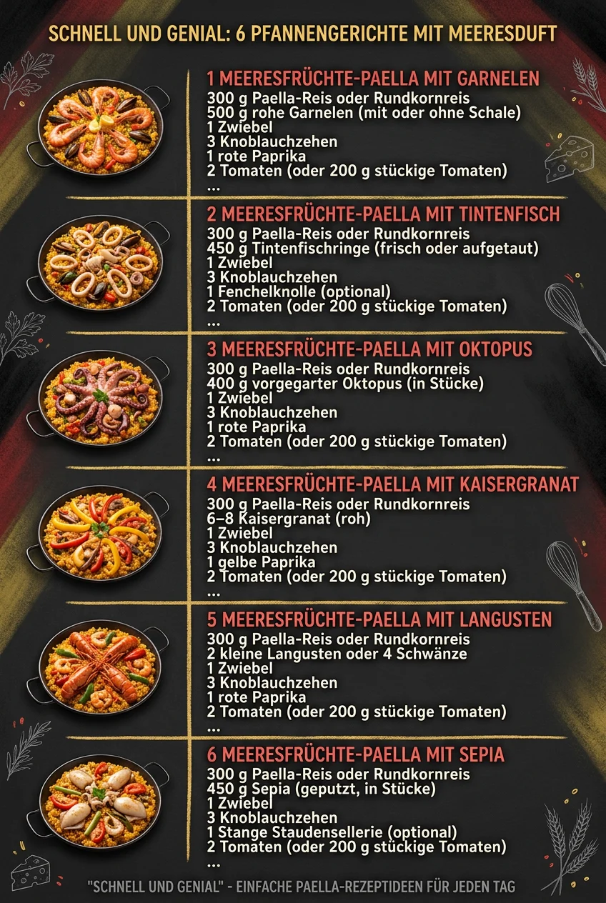 Schnell und genial 6 Rezeptideen fuer jeden