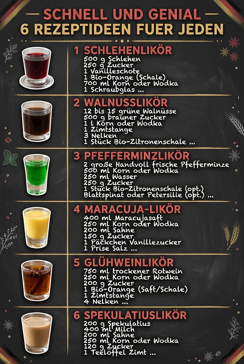 Schnell und genial 6 Rezeptideen fuer jeden