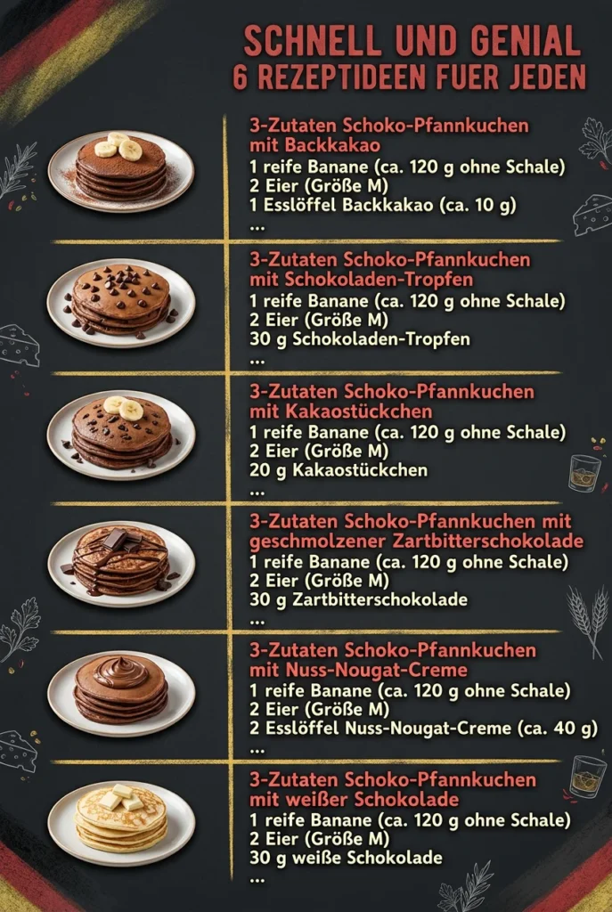 Schnell und genial 6 Rezeptideen fuer jeden
