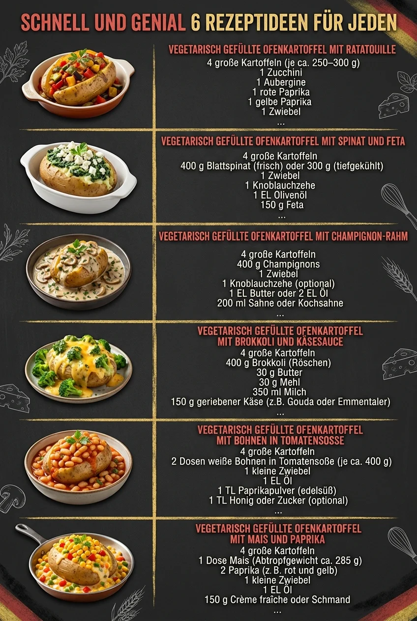 Schnell und genial 6 Rezeptideen fuer jeden