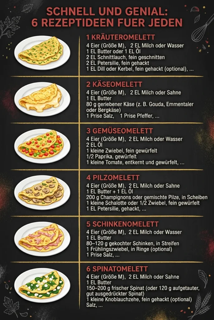 Schnell und genial 6 Rezeptideen fuer jeden