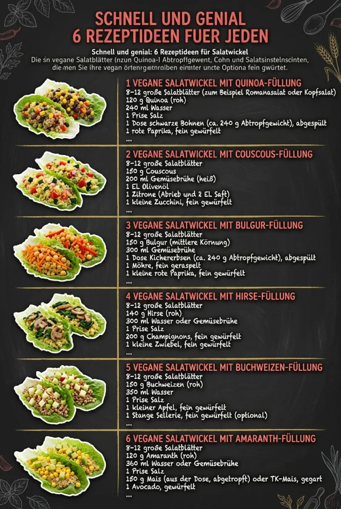 Schnell und genial 6 Rezeptideen fuer jeden