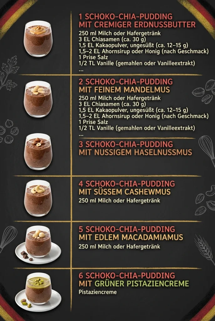 Unwiderstehlich gut 6 Dessertcremes fuer alle