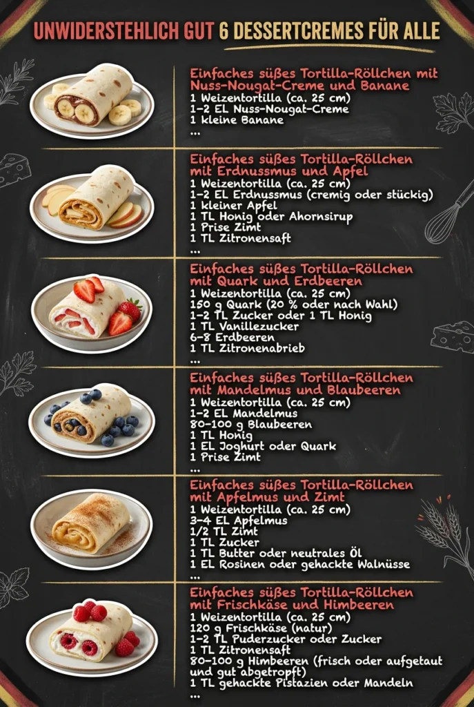 Unwiderstehlich gut 6 Dessertcremes fuer alle
