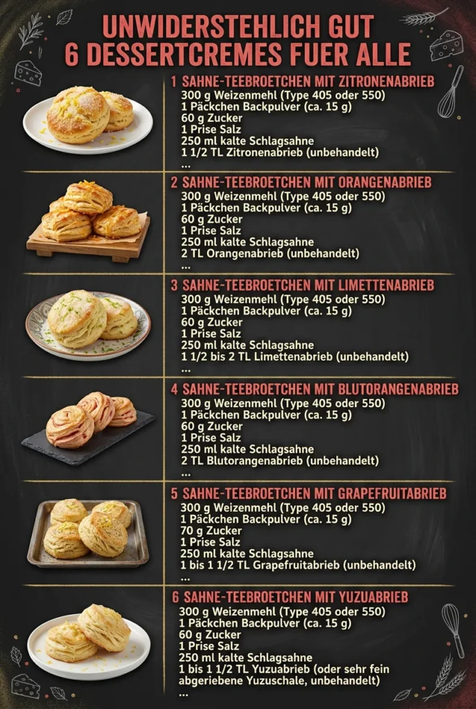 Unwiderstehlich gut 6 Dessertcremes fuer alle