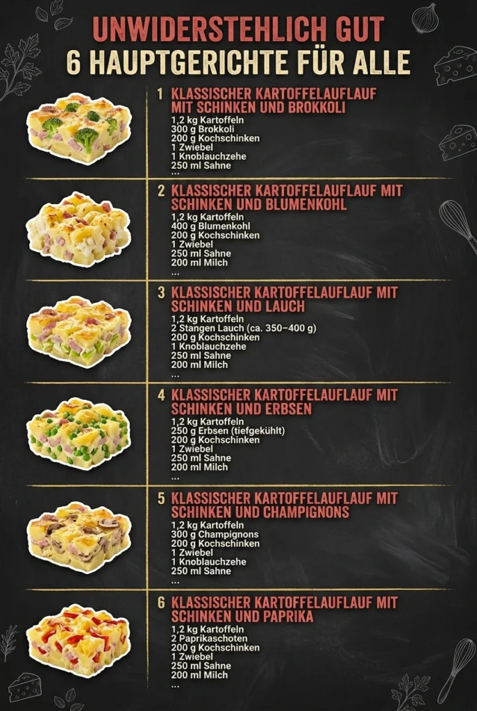 Unwiderstehlich gut 6 Hauptgerichte fuer alle