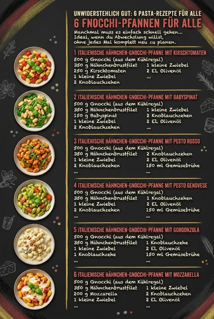 Unwiderstehlich gut 6 Pasta-Rezepte fuer alle