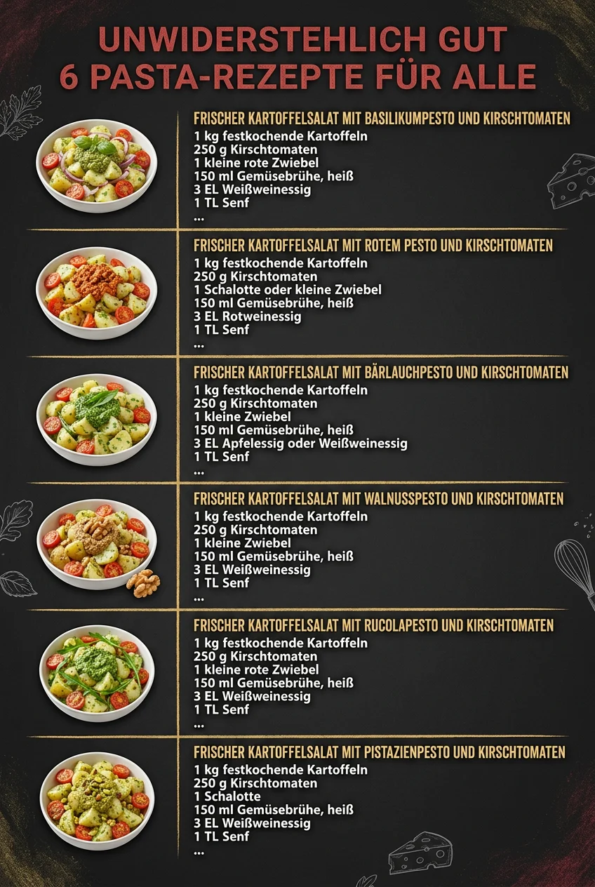 Unwiderstehlich gut 6 Pasta-Rezepte fuer alle