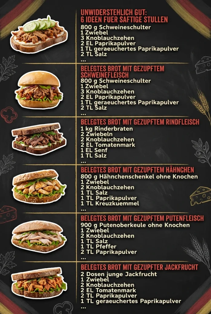 Unwiderstehlich gut 6 Rezeptideen fuer alle