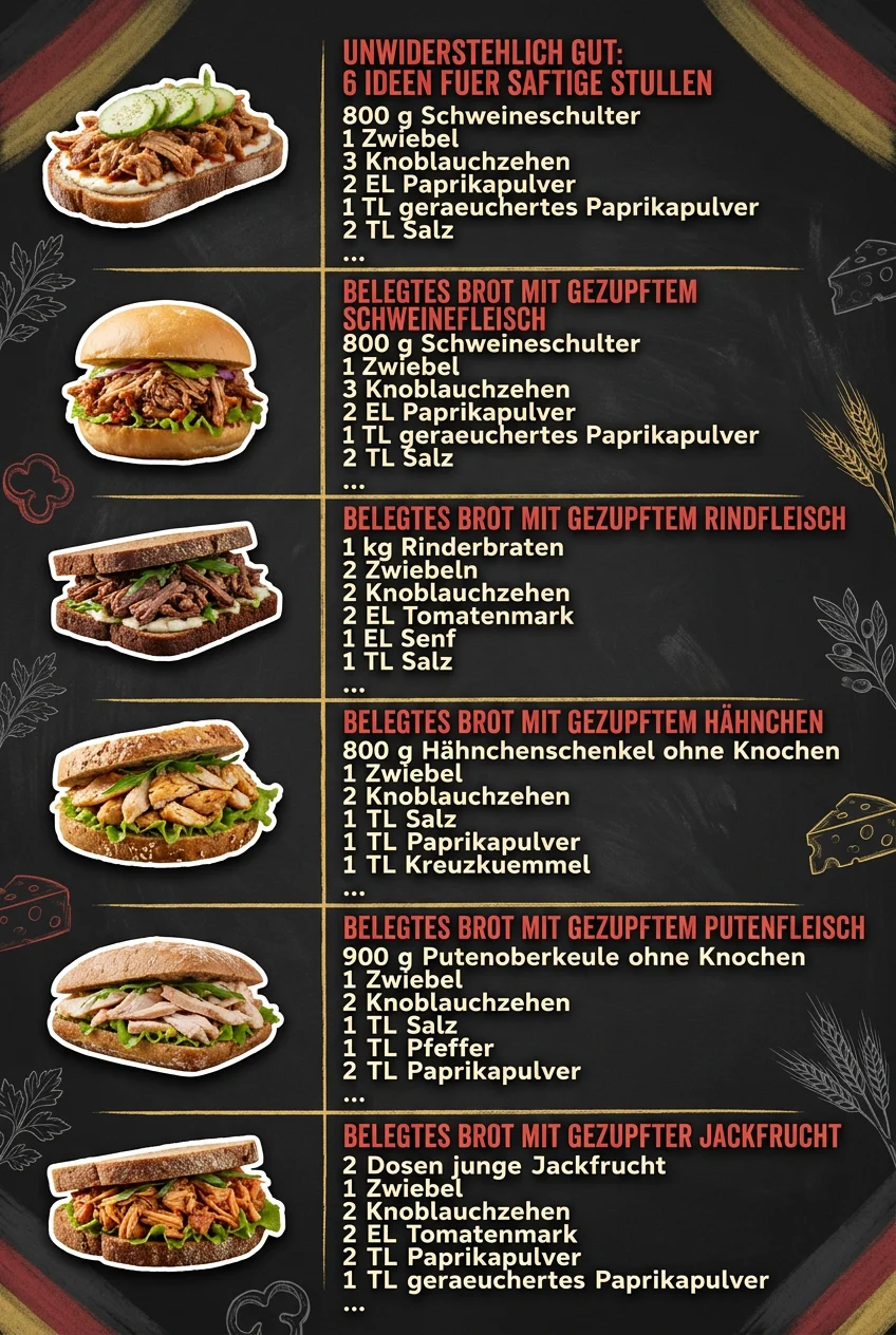 Unwiderstehlich gut 6 Rezeptideen fuer alle