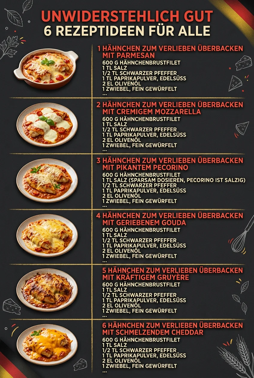 Unwiderstehlich gut 6 Rezeptideen fuer alle