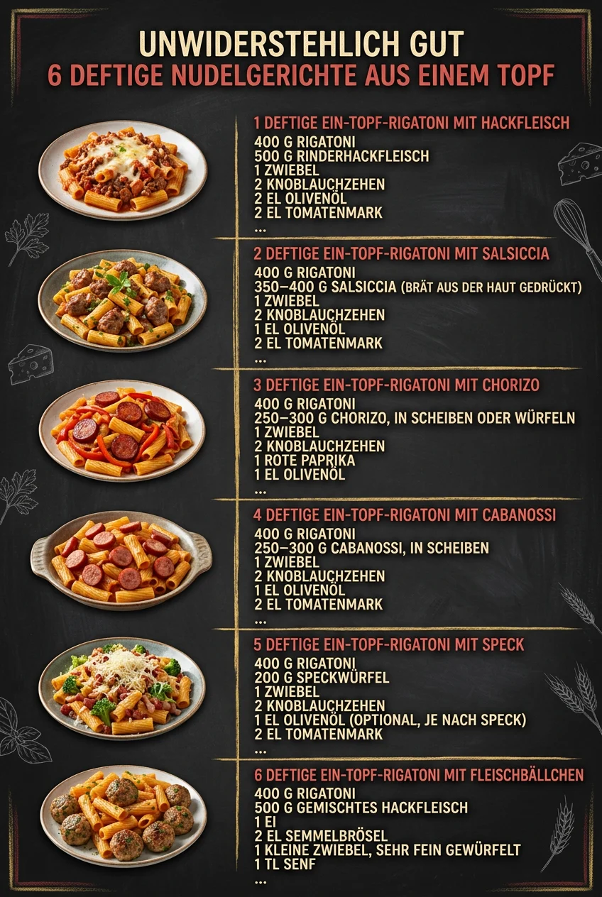 Unwiderstehlich gut 6 Rezeptideen fuer alle