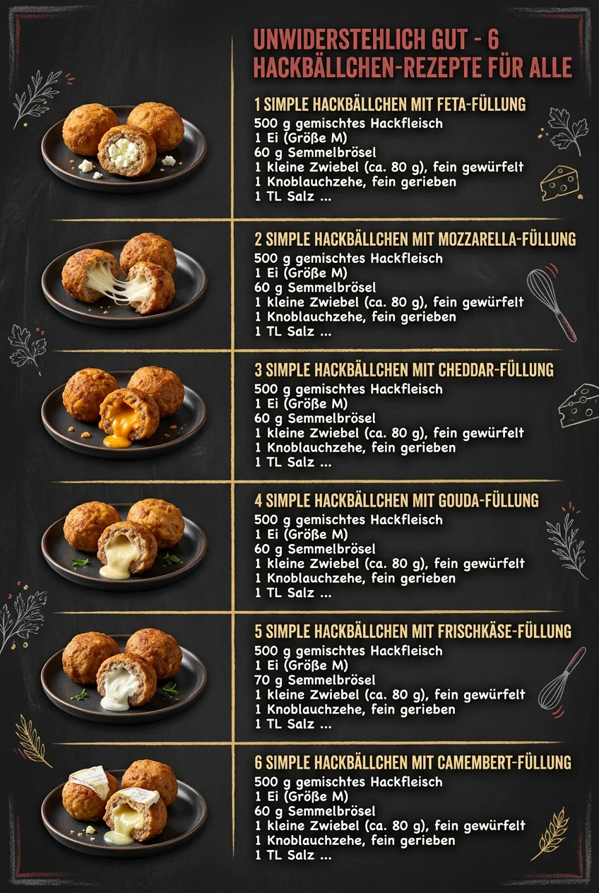 Unwiderstehlich gut 6 Rezeptideen fuer alle