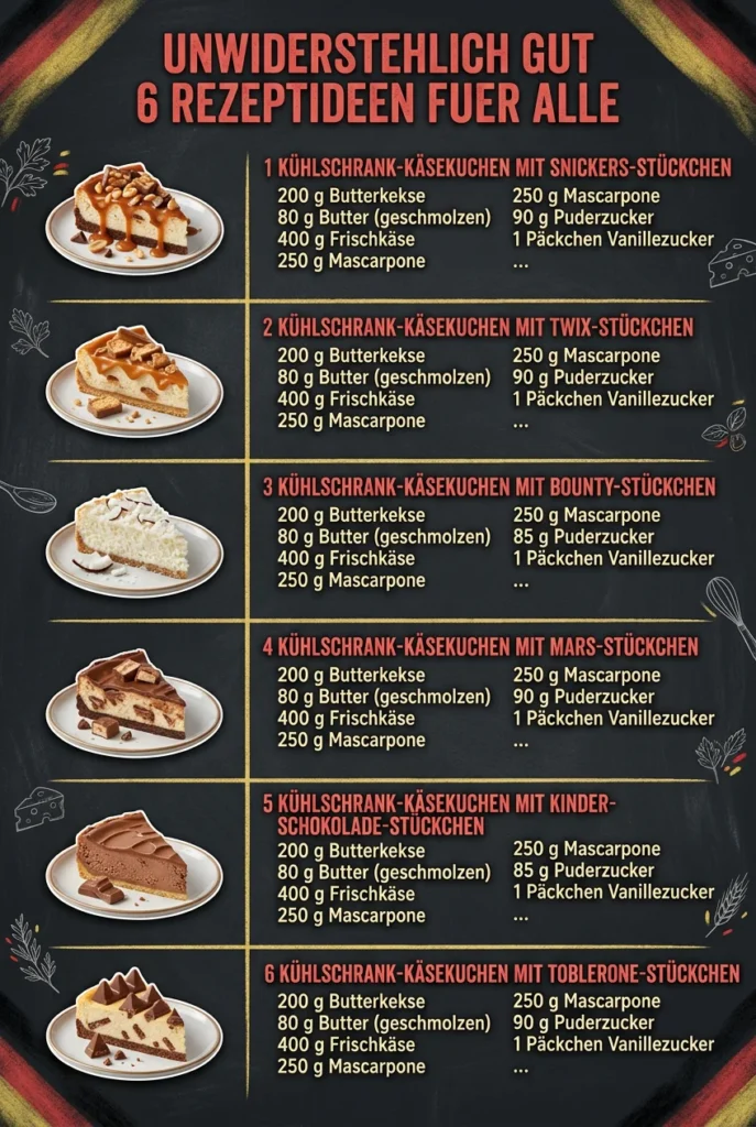 Unwiderstehlich gut 6 Rezeptideen fuer alle