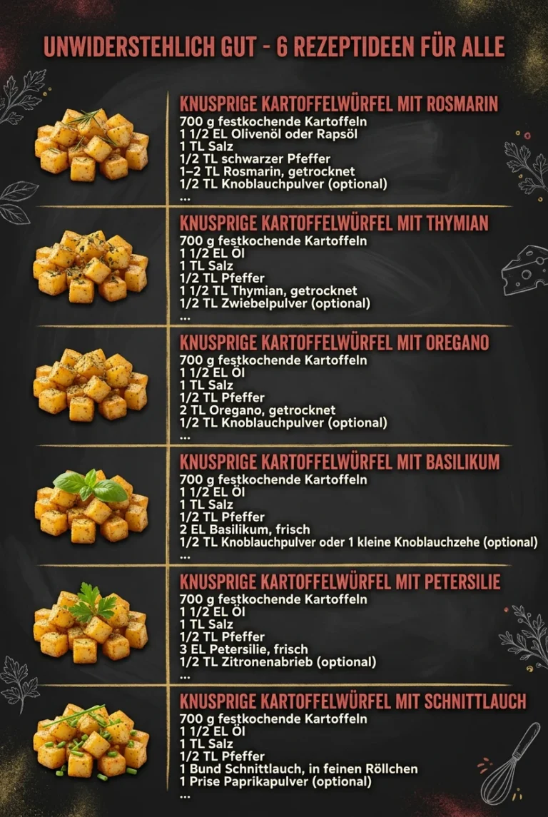 Unwiderstehlich gut 6 Rezeptideen fuer alle