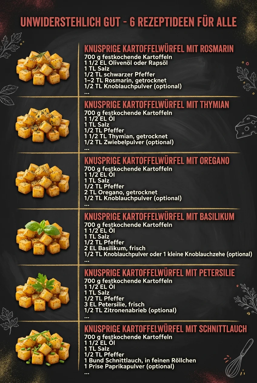 Unwiderstehlich gut 6 Rezeptideen fuer alle