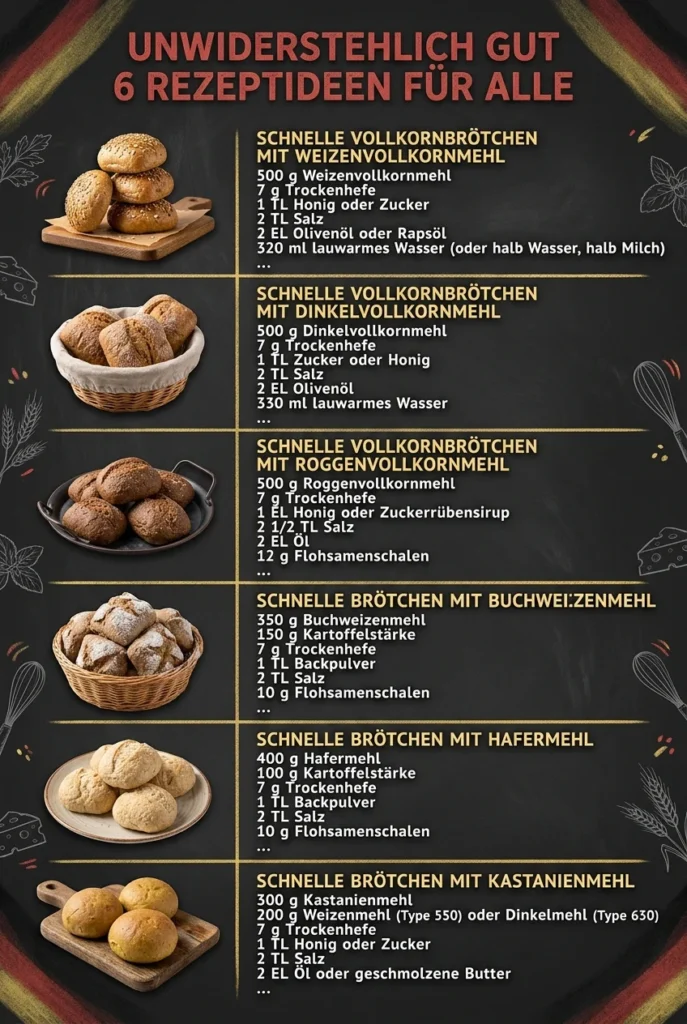 Unwiderstehlich gut 6 Rezeptideen fuer alle