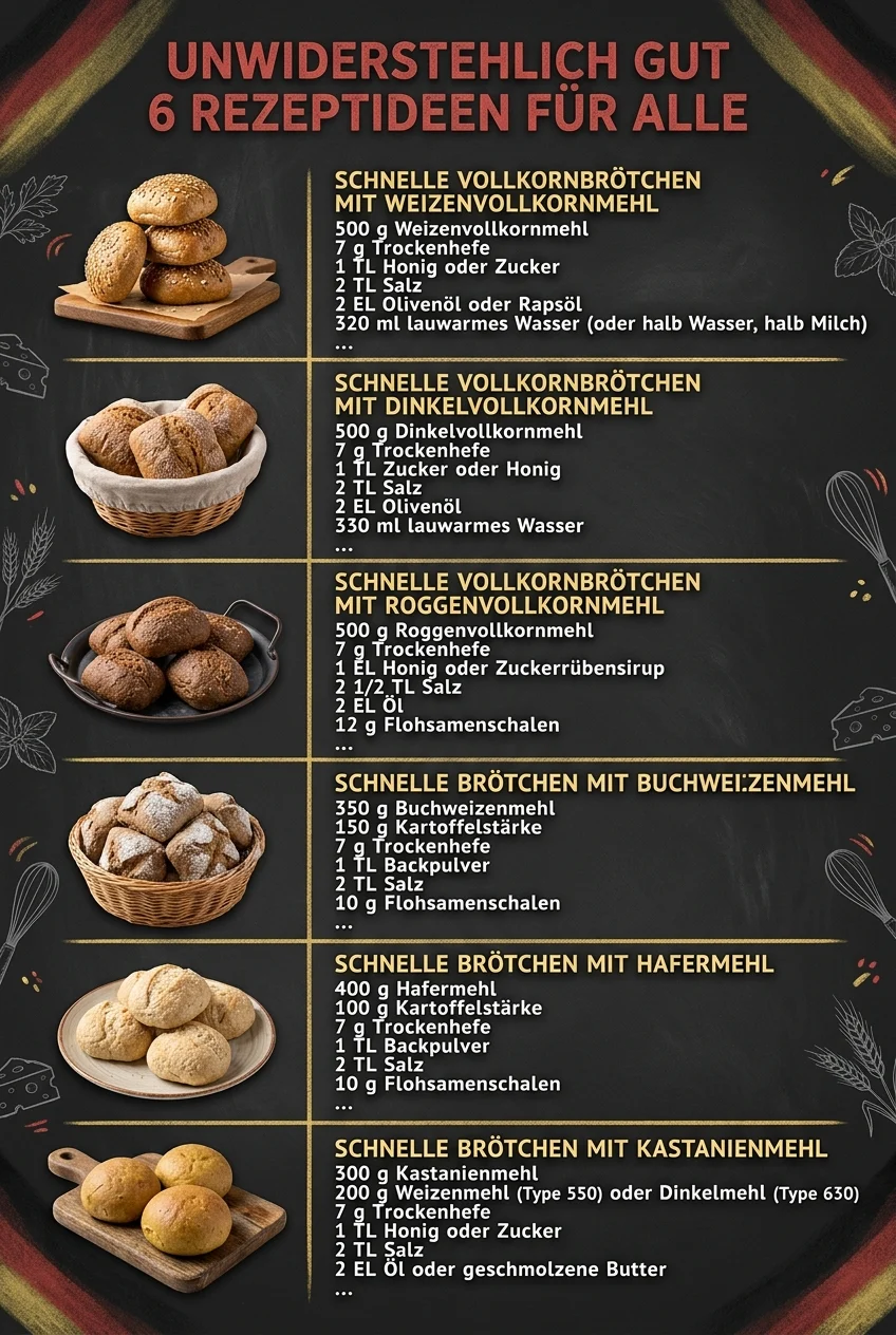 Unwiderstehlich gut 6 Rezeptideen fuer alle