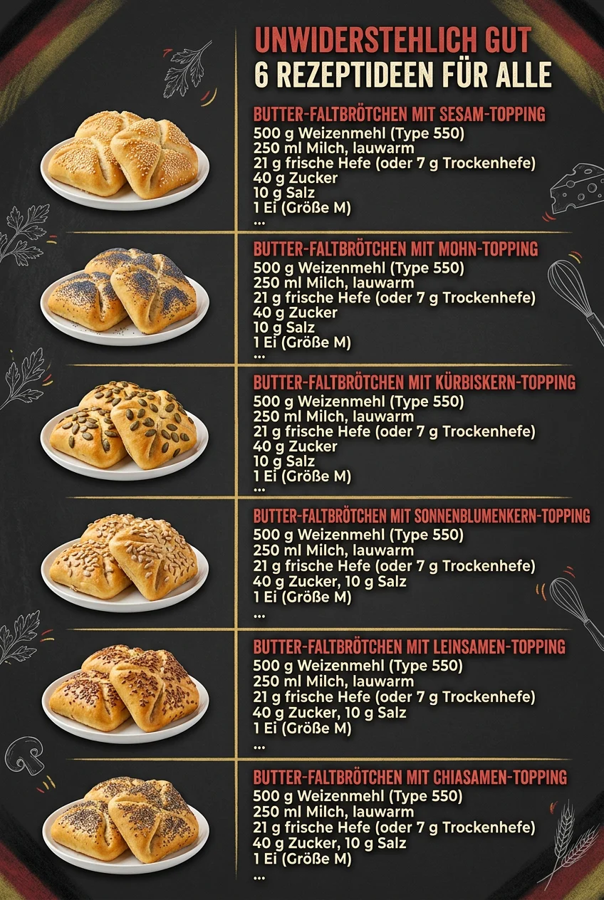 Unwiderstehlich gut 6 Rezeptideen fuer alle