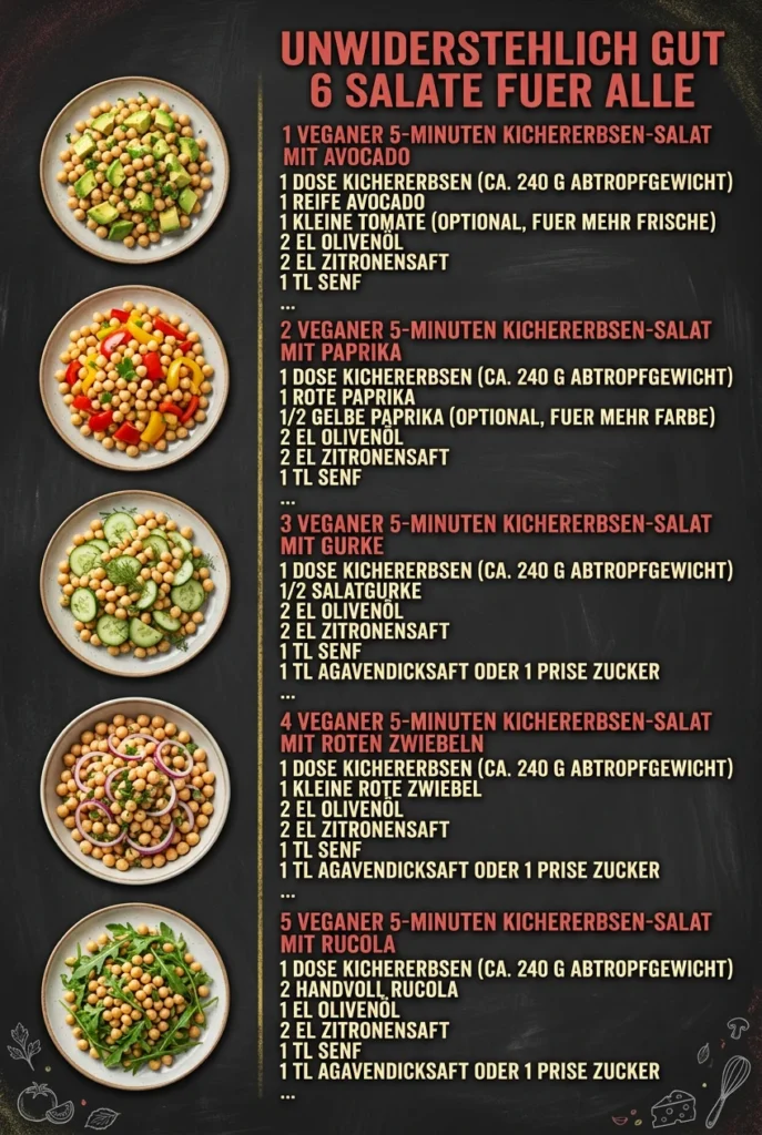 Unwiderstehlich gut 6 Salate fuer alle