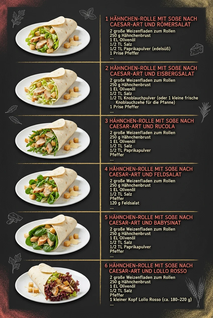 Unwiderstehlich gut 6 Salate fuer alle