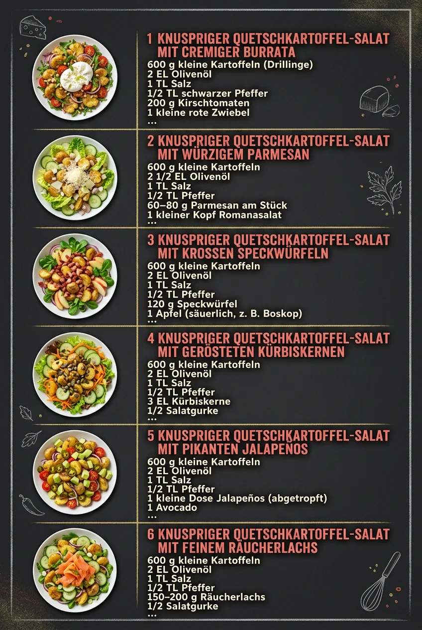 Unwiderstehlich gut 6 Salate fuer alle