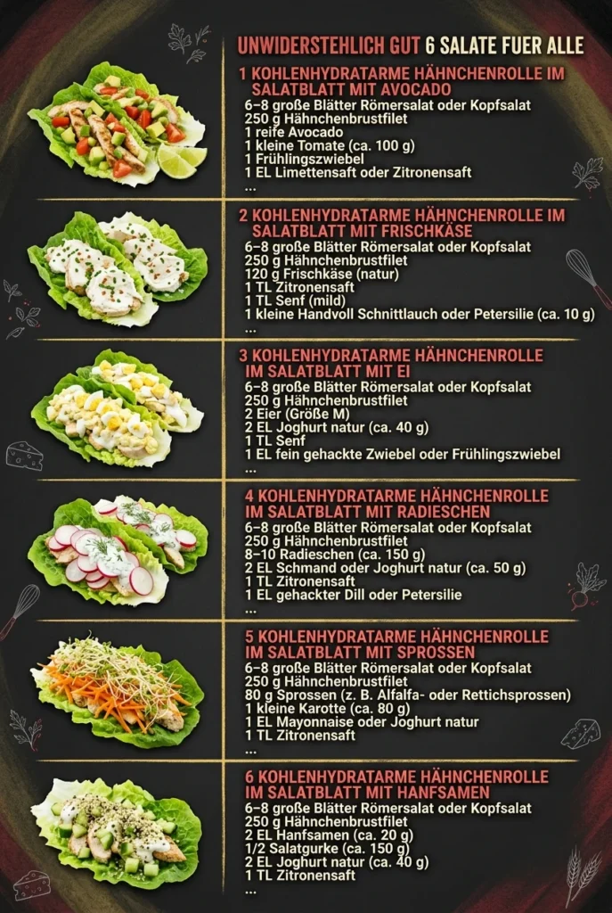 Unwiderstehlich gut 6 Salate fuer alle