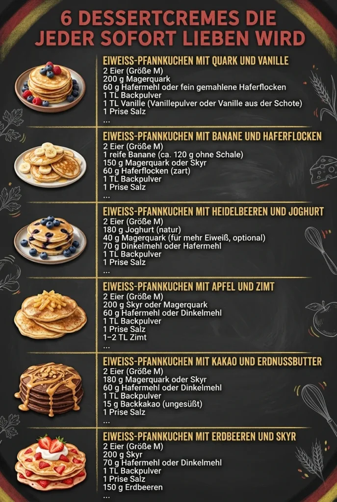 6 Dessertcremes die jeder sofort lieben wird