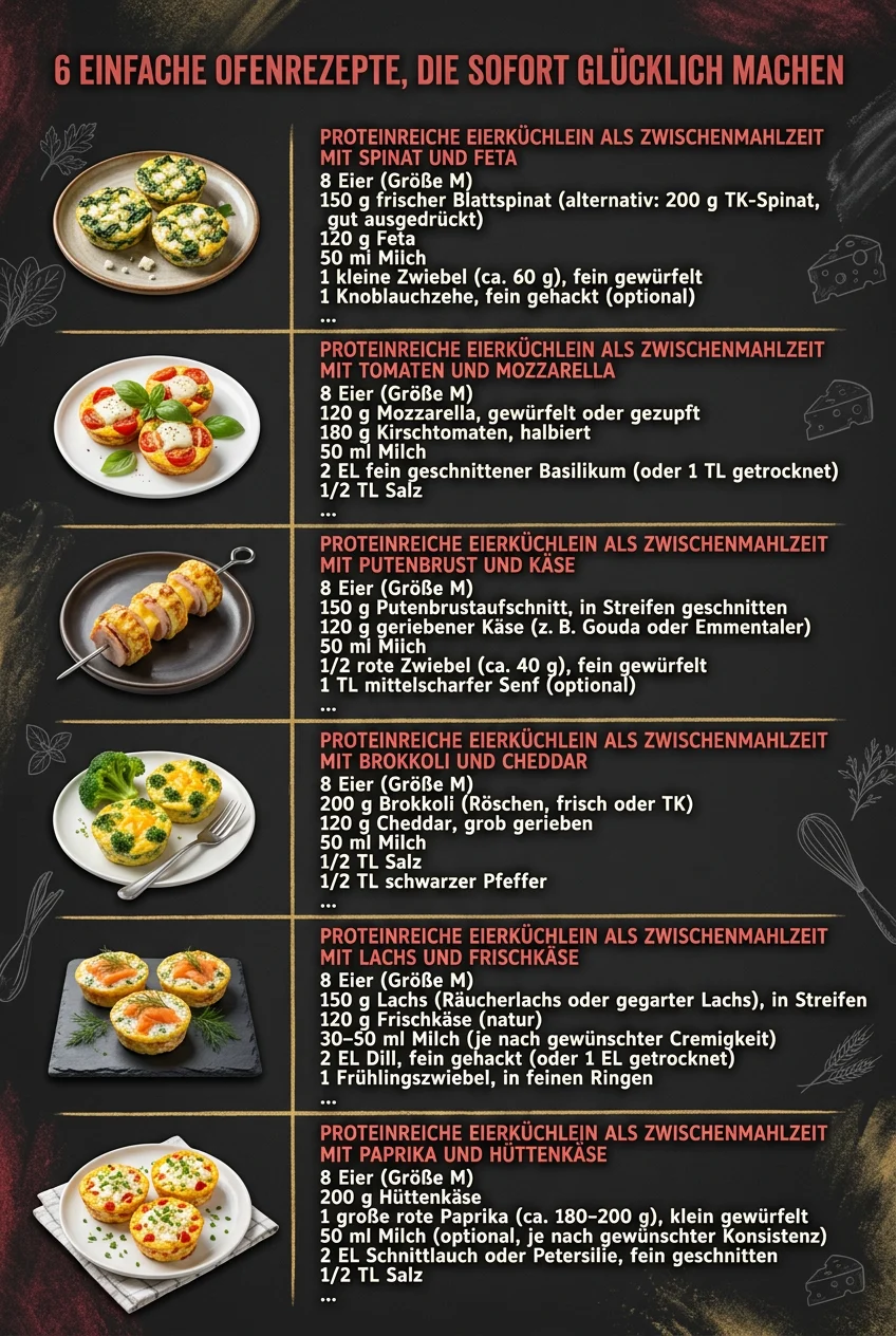 6 einfache Backrezepte die immer gluecklich machen