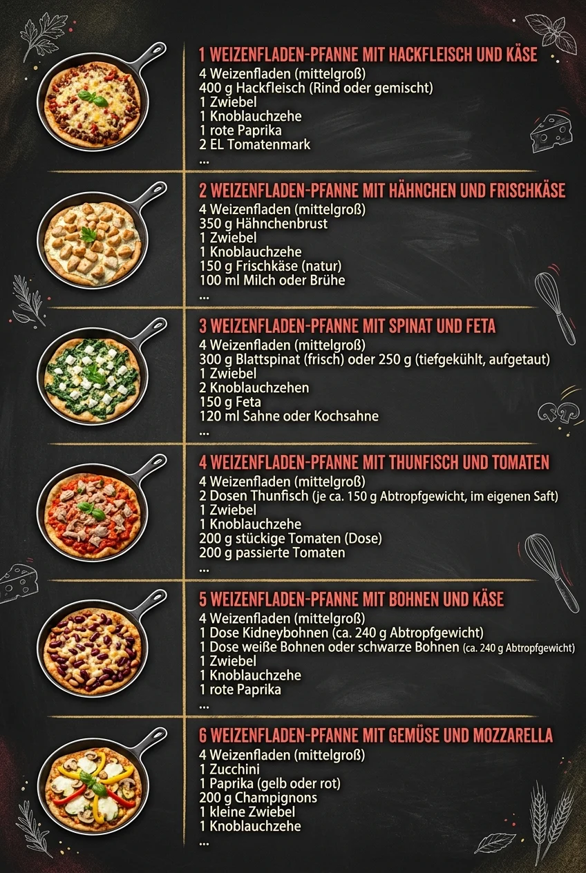 6 einfache Hauptgerichte die immer gluecklich machen