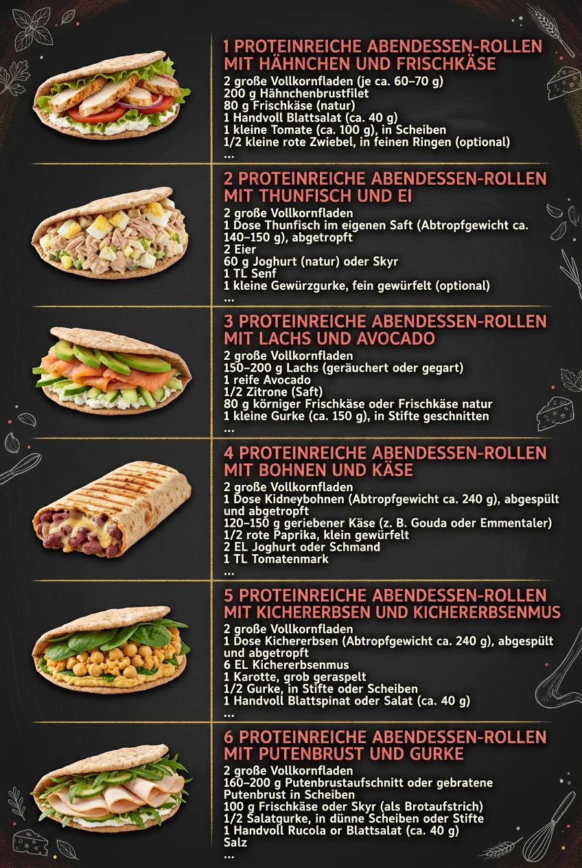 6 einfache Rezeptideen die immer gluecklich machen
