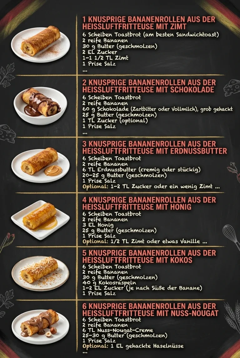 6 einfache Rezeptideen die immer gluecklich machen