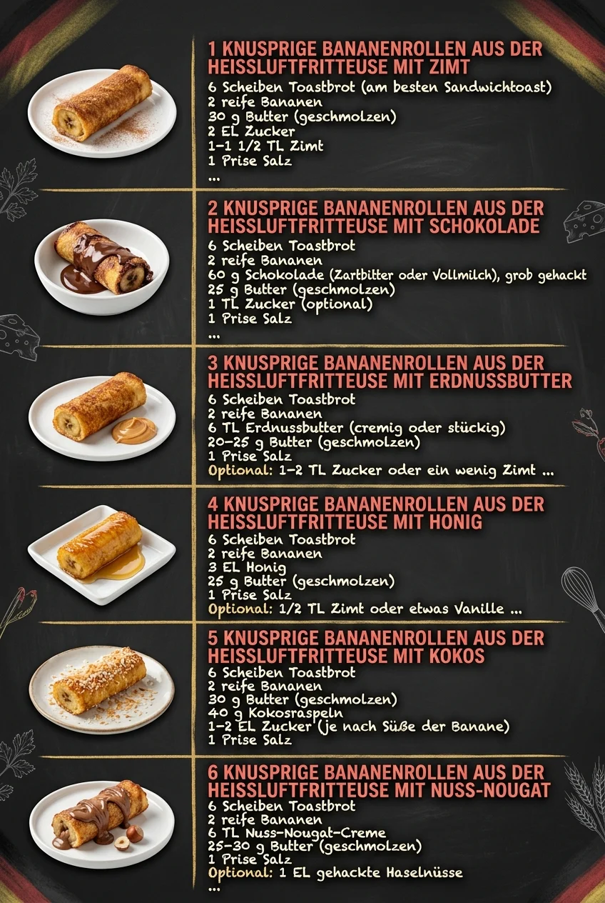 6 einfache Rezeptideen die immer gluecklich machen