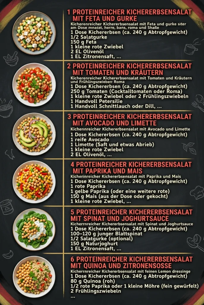6 einfache Salate die immer gluecklich machen