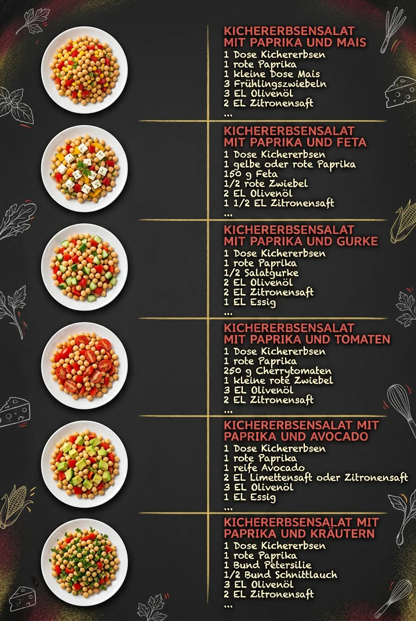 6 einfache Salate die immer gluecklich machen