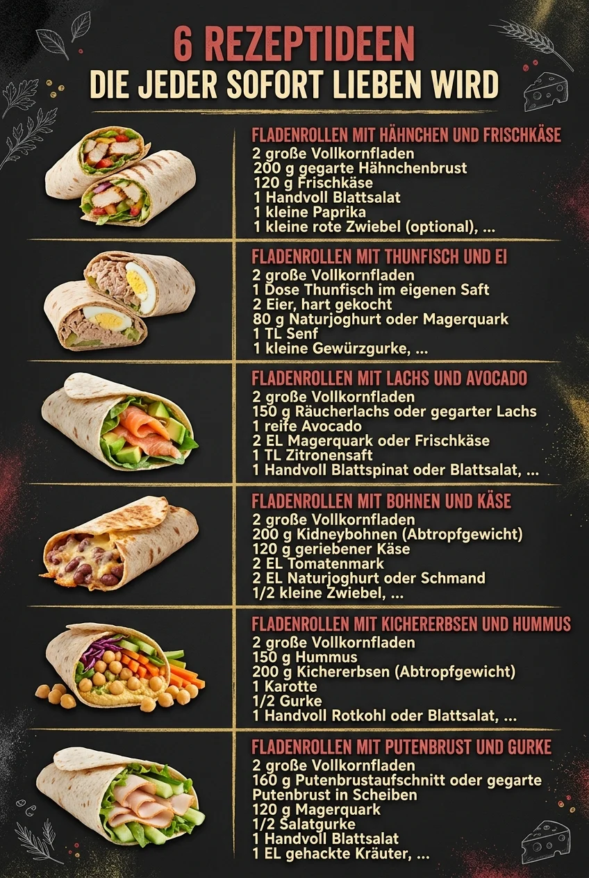 6 Rezeptideen die jeder sofort lieben wird