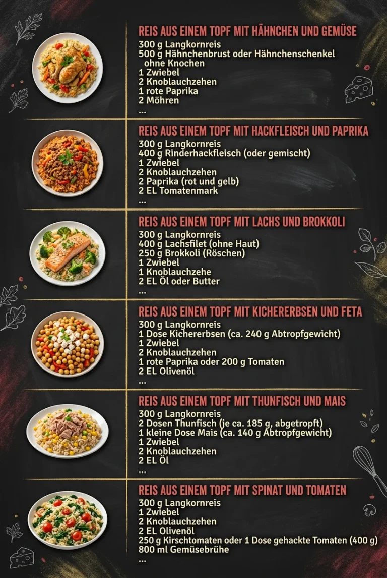 6 Rezeptideen die jeder sofort lieben wird