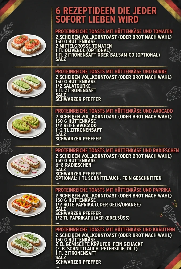 6 Rezeptideen die jeder sofort lieben wird