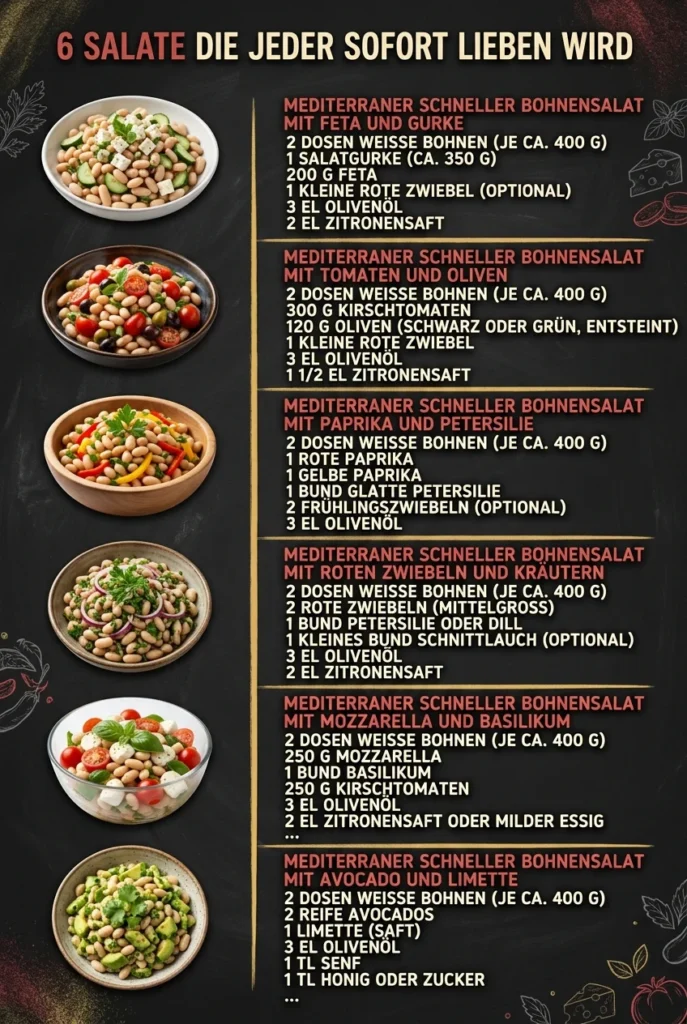 6 Salate die jeder sofort lieben wird