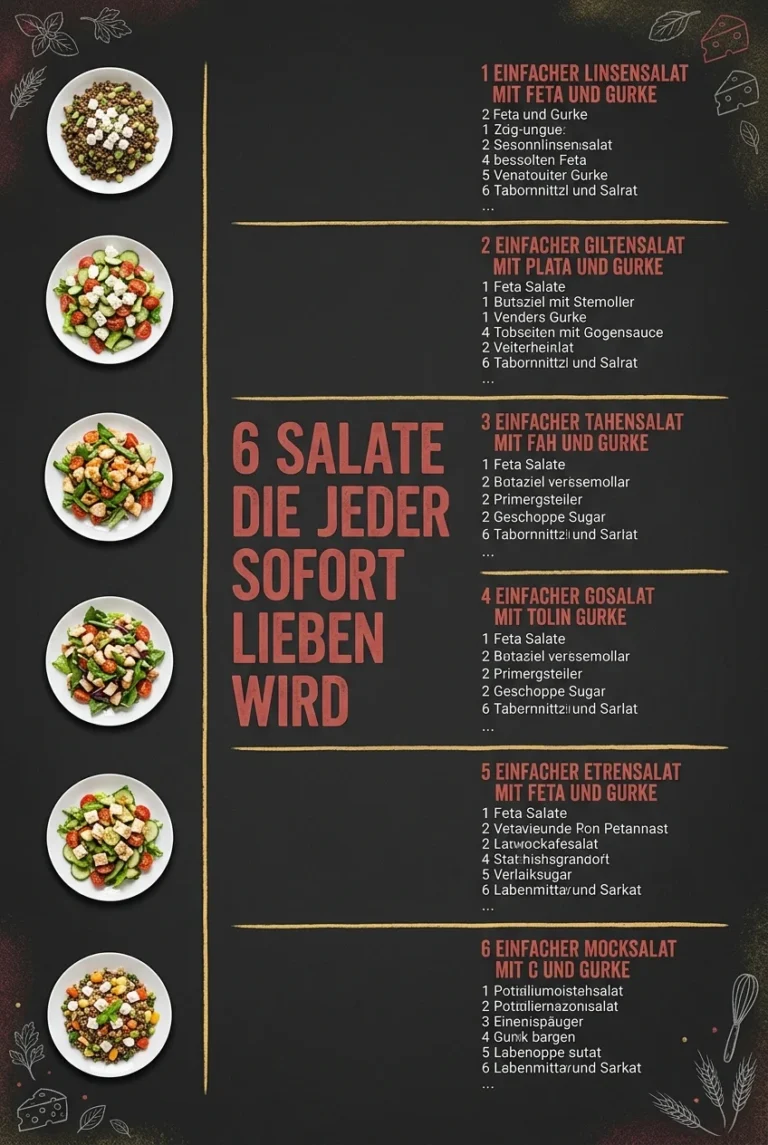 6 Salate die jeder sofort lieben wird