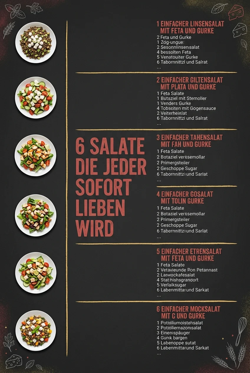 6 Salate die jeder sofort lieben wird