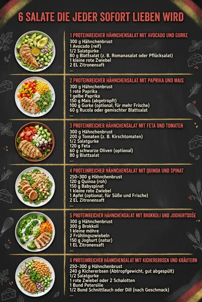 6 Salate die jeder sofort lieben wird