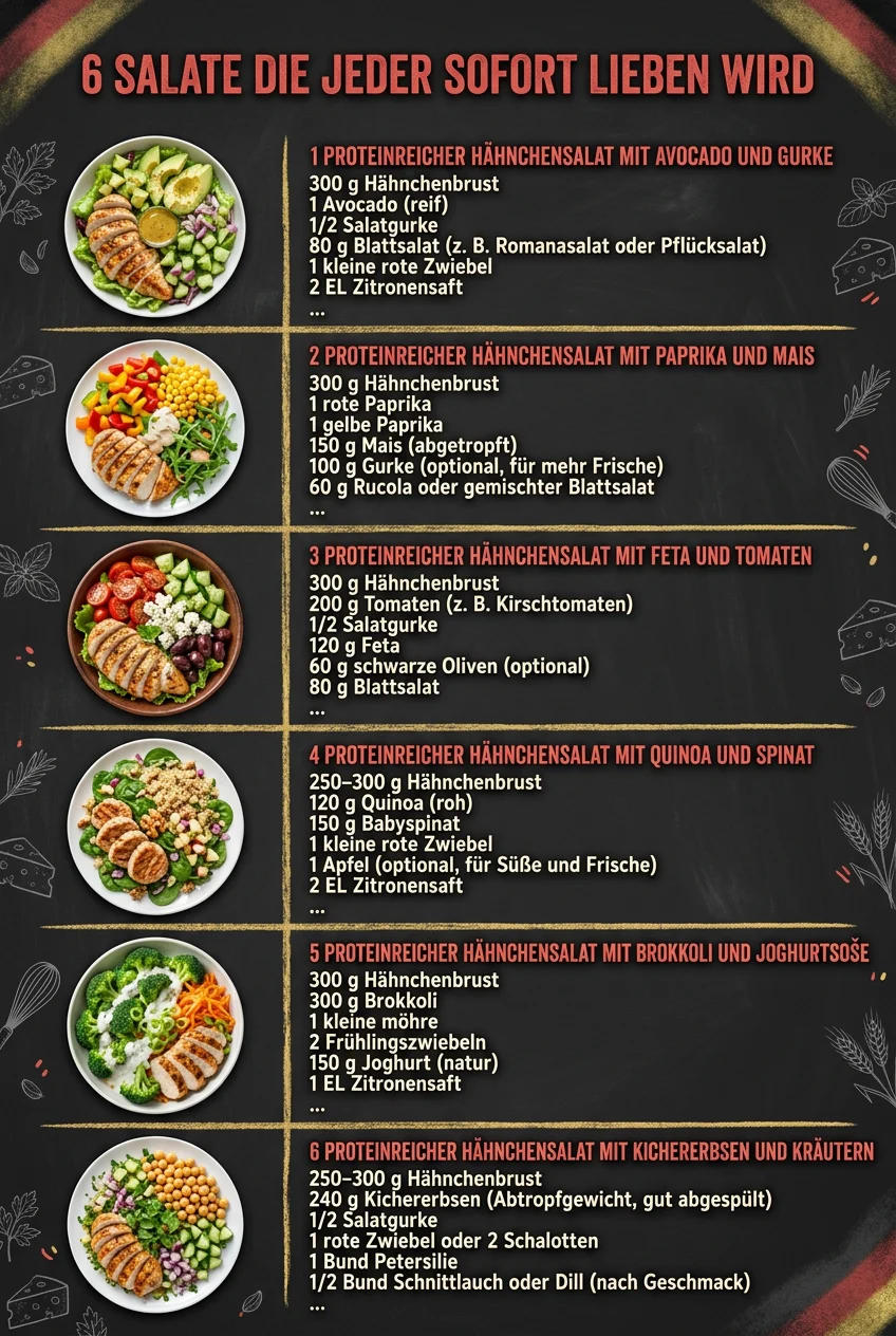 6 Salate die jeder sofort lieben wird