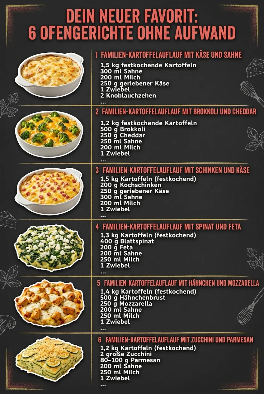 Dein neuer Favorit 6 Hauptgerichte ohne Aufwand