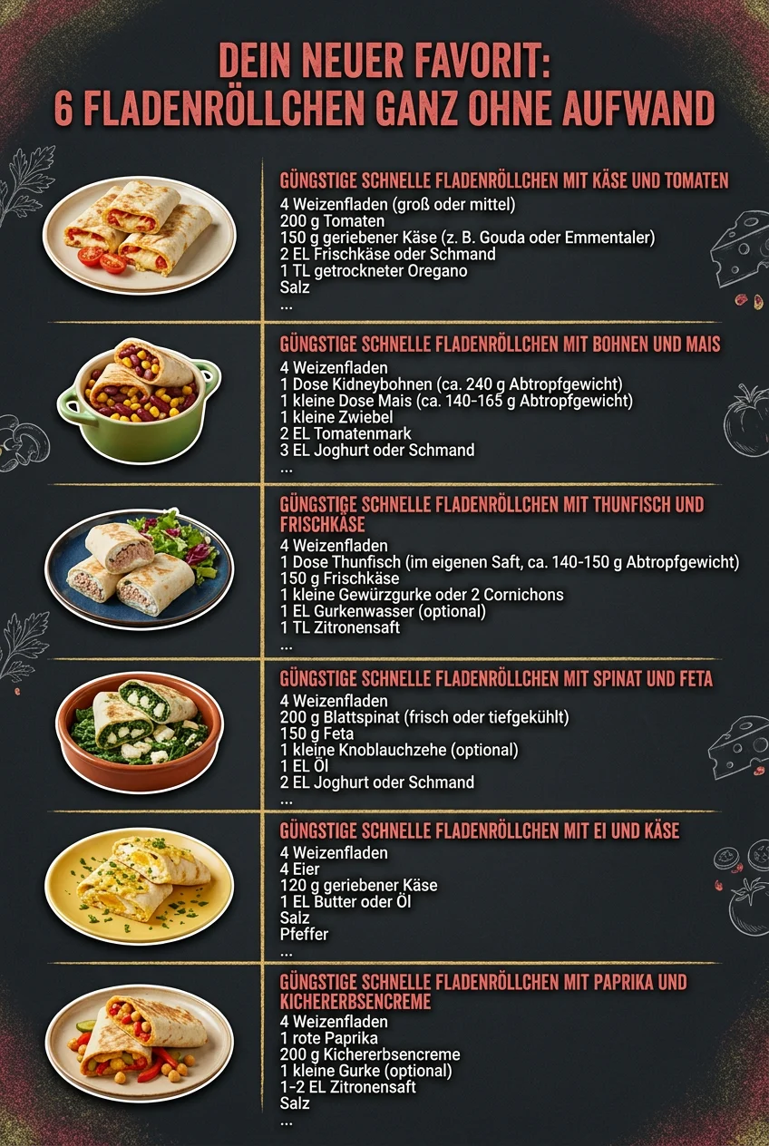 Dein neuer Favorit 6 Rezeptideen ohne Aufwand