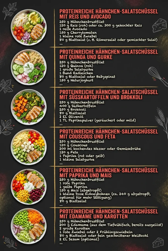 Dein neuer Favorit 6 Salate ohne Aufwand