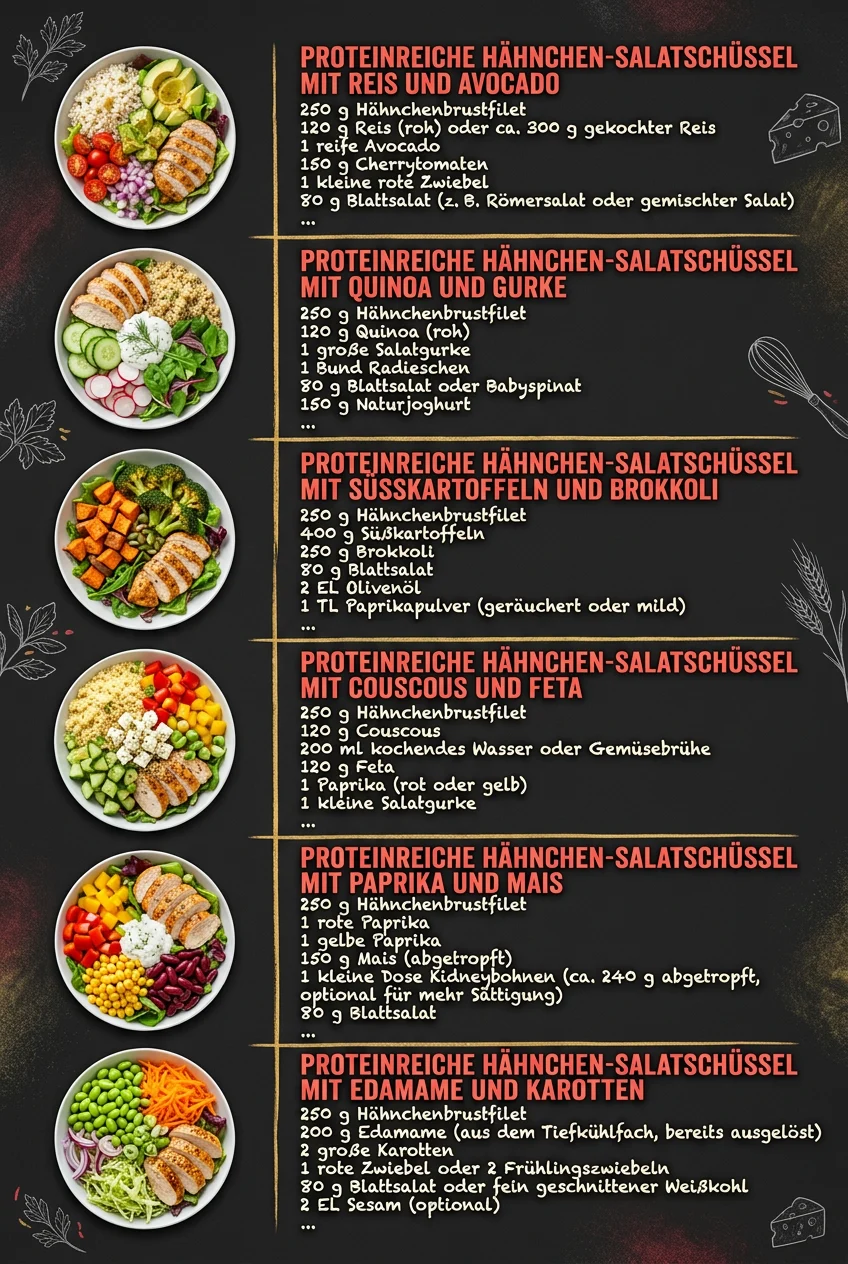 Dein neuer Favorit 6 Salate ohne Aufwand