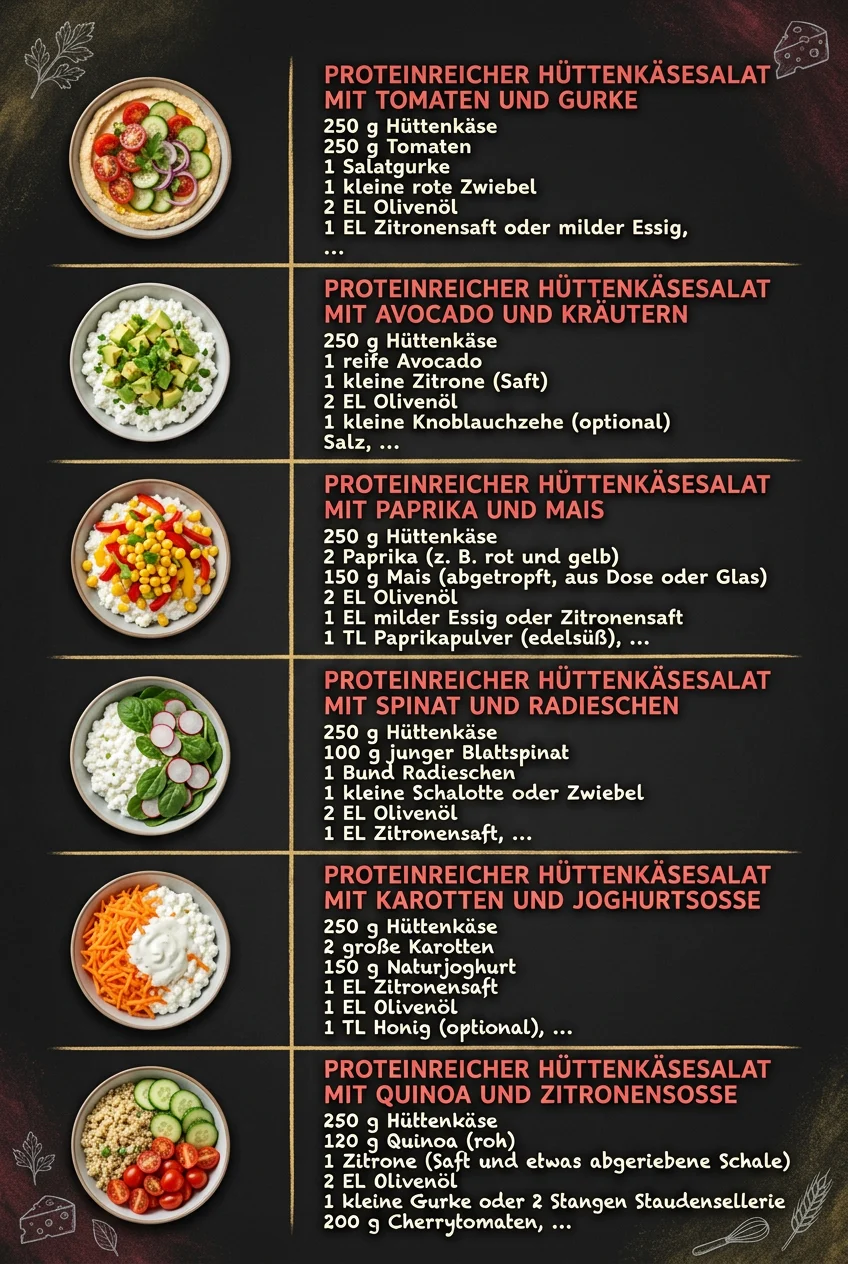 Dein neuer Favorit 6 Salate ohne Aufwand