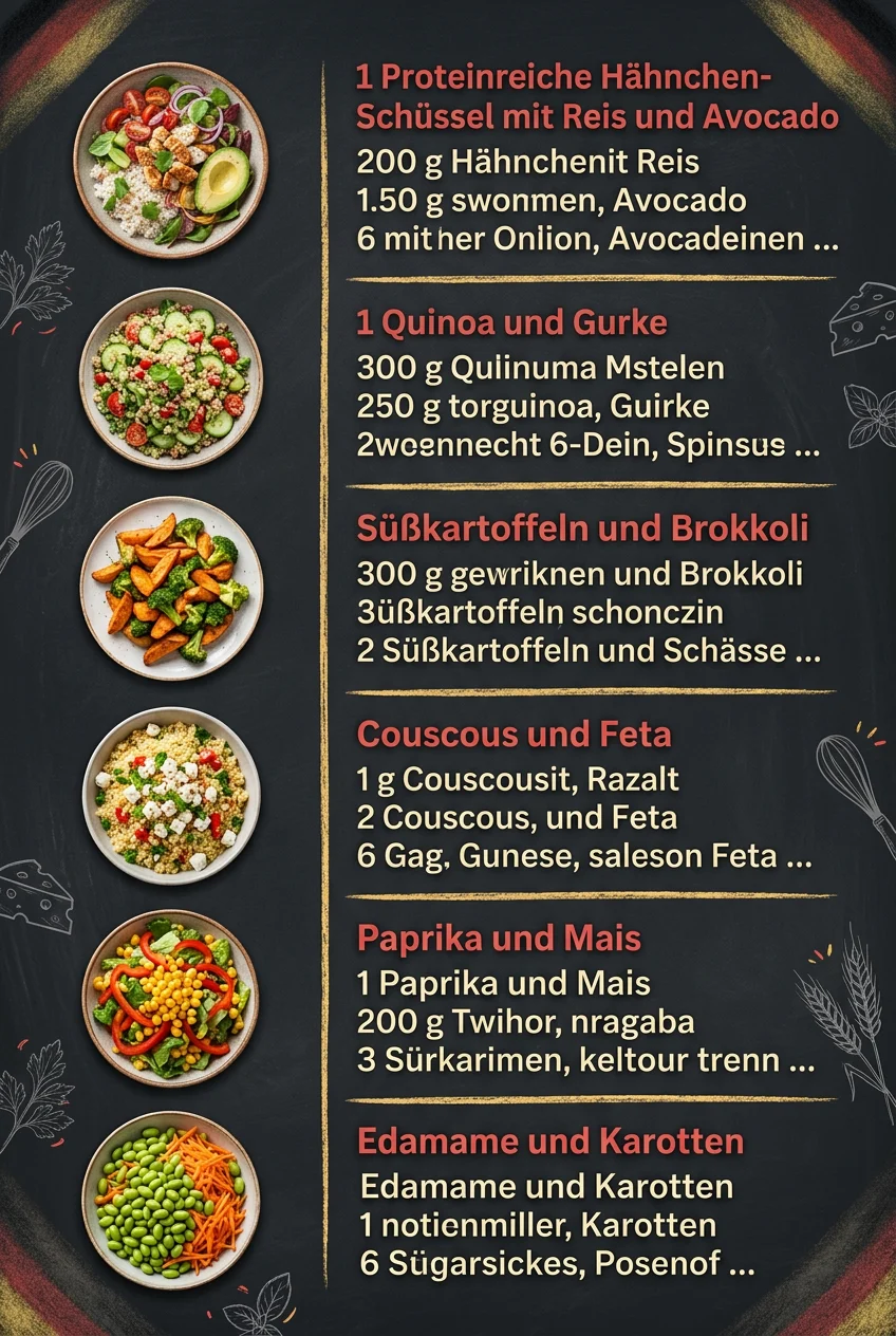 Dein neuer Favorit 6 Salate ohne Aufwand