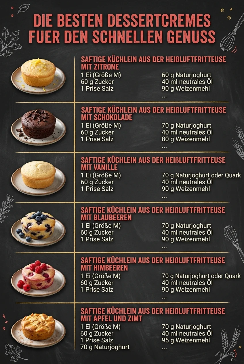 Die besten Dessertcremes fuer den schnellen Genuss